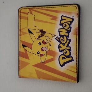 Pokeymon wallet 2011 Pikachu yellow men boys